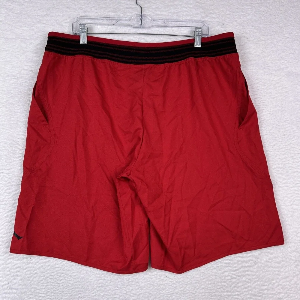 NWT Nike Air Jordan Mid-Flight Victory Shorts 821917-687 Red Pockets‎ Men's XL